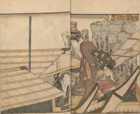 An illustration from Picture Book of Flowers of the Four Seasons (Ehon shiki no hana) : [volume 1] (1801)