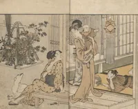 An illustration from Picture Book of Flowers of the Four Seasons (Ehon shiki no hana) : [volume 2] (1801)