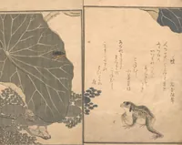 An illustration from Picture Book of Crawling Creatures (The Insect Book) (Ehon mushi erami) (1823)