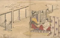 An illustration from The Silver World (Gin sekai) (1790)