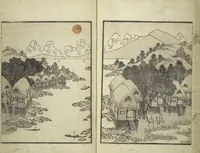 An illustration from Ichirō Picture Album (Ichirō gafu 一老画譜) (1823)