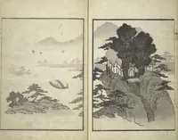 An illustration from Ichirō Picture Album (Ichirō gafu 一老画譜) (1823)