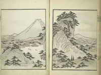 An illustration from Ichirō Picture Album (Ichirō gafu 一老画譜) (1823)