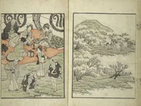 An illustration from Ichirō Picture Album (Ichirō gafu 一老画譜) (1823)