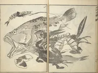 An illustration from A Thicket of Pictures Without Shapes (Fukei gasō) (1817)