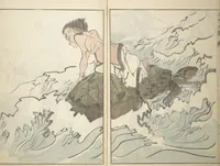 An illustration from A Thicket of Pictures Without Shapes (Fukei gasō) (1817)