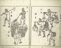 An illustration from Bunpō Picture Album (Bunpō gafu 文鳳画譜), First Series : [volume 3] (1813)