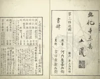 An illustration from Bunpō Picture Album (Bunpō gafu 文鳳画譜), First Series : [volume 3] (1813)