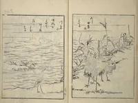 Picture 8 of 10 from Picture Book of Gold Brocades (Ehon kokinran 絵本古錦蘭) : [volume 1] (1763), leaf 10