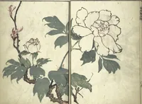 An illustration from Kinpaen (Bunpō) Picture Album (Kinpaen gafu 金波園画譜) (1820)