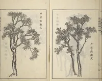 An illustration from Guide to Chinese Painting (Kanga shinan nihen 漢画指南二編), Second Series : [volume 1] (1810)