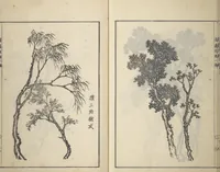 An illustration from Guide to Chinese Painting (Kanga shinan nihen 漢画指南二編), Second Series : [volume 1] (1810)
