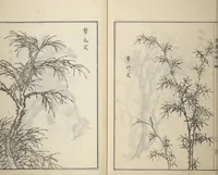 An illustration from Guide to Chinese Painting (Kanga shinan nihen 漢画指南二編), Second Series : [volume 1] (1810)