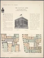Picture 107 of 289 from Apartment houses of the metropolis (1908), leaf 109