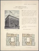 Picture 124 of 289 from Apartment houses of the metropolis (1908), leaf 126