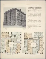 Picture 132 of 289 from Apartment houses of the metropolis (1908), leaf 134
