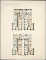 Picture 170 of 289 from Apartment houses of the metropolis (1908), leaf 175
