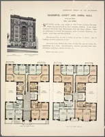 Picture 237 of 289 from Apartment houses of the metropolis (1908), leaf 244