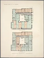 Picture 79 of 289 from Apartment houses of the metropolis (1908), leaf 81