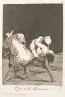 An illustration from Los caprichos (1799)