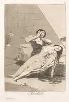 Picture 9 of 77 from Los caprichos (1799), leaf 11