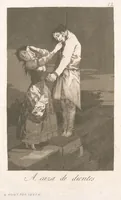 Picture 12 of 77 from Los caprichos (1799), leaf 14