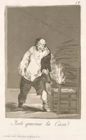 Picture 18 of 77 from Los caprichos (1799), leaf 20