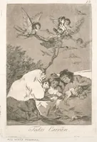 Picture 19 of 77 from Los caprichos (1799), leaf 21