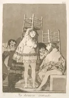 Picture 26 of 77 from Los caprichos (1799), leaf 28