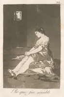 Picture 32 of 77 from Los caprichos (1799), leaf 34