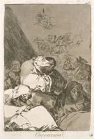 An illustration from Los caprichos (1799)