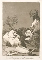 An illustration from Los caprichos (1799)