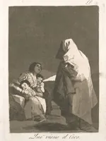 An illustration from Los caprichos (1799)