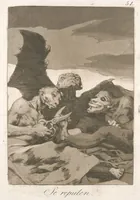 An illustration from Los caprichos (1799)