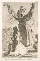 An illustration from Los caprichos (1799)