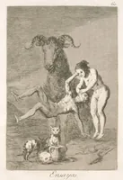 Picture 59 of 77 from Los caprichos (1799), leaf 62