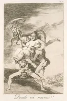 An illustration from Los caprichos (1799)