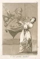 Picture 72 of 77 from Los caprichos (1799), leaf 76