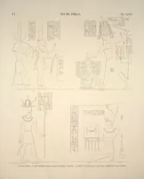 Picture 107 of 510 from Monuments de l'Égypte et de la Nubie, d'après les dessins exécutés sur les lieux sous la direction de Champollion-le-jeune, et les descriptions autographes qu'il en a rédigées; pub. sous les auspices de M. Guizot et de M. Thiers ... par une commission spéciale. Planches (1835), leaf 107