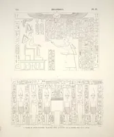 Picture 11 of 510 from Monuments de l'Égypte et de la Nubie, d'après les dessins exécutés sur les lieux sous la direction de Champollion-le-jeune, et les descriptions autographes qu'il en a rédigées; pub. sous les auspices de M. Guizot et de M. Thiers ... par une commission spéciale. Planches (1835), leaf 11