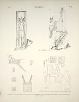 Picture 12 of 510 from Monuments de l'Égypte et de la Nubie, d'après les dessins exécutés sur les lieux sous la direction de Champollion-le-jeune, et les descriptions autographes qu'il en a rédigées; pub. sous les auspices de M. Guizot et de M. Thiers ... par une commission spéciale. Planches (1835), leaf 12