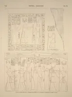 Picture 120 of 510 from Monuments de l'Égypte et de la Nubie, d'après les dessins exécutés sur les lieux sous la direction de Champollion-le-jeune, et les descriptions autographes qu'il en a rédigées; pub. sous les auspices de M. Guizot et de M. Thiers ... par une commission spéciale. Planches (1835), leaf 120