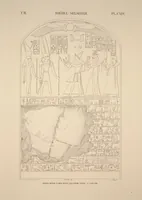 Picture 132 of 510 from Monuments de l'Égypte et de la Nubie, d'après les dessins exécutés sur les lieux sous la direction de Champollion-le-jeune, et les descriptions autographes qu'il en a rédigées; pub. sous les auspices de M. Guizot et de M. Thiers ... par une commission spéciale. Planches (1835), leaf 132