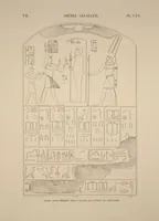 Picture 133 of 510 from Monuments de l'Égypte et de la Nubie, d'après les dessins exécutés sur les lieux sous la direction de Champollion-le-jeune, et les descriptions autographes qu'il en a rédigées; pub. sous les auspices de M. Guizot et de M. Thiers ... par une commission spéciale. Planches (1835), leaf 133