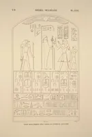 Picture 134 of 510 from Monuments de l'Égypte et de la Nubie, d'après les dessins exécutés sur les lieux sous la direction de Champollion-le-jeune, et les descriptions autographes qu'il en a rédigées; pub. sous les auspices de M. Guizot et de M. Thiers ... par une commission spéciale. Planches (1835), leaf 134