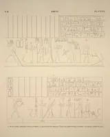 Picture 146 of 510 from Monuments de l'Égypte et de la Nubie, d'après les dessins exécutés sur les lieux sous la direction de Champollion-le-jeune, et les descriptions autographes qu'il en a rédigées; pub. sous les auspices de M. Guizot et de M. Thiers ... par une commission spéciale. Planches (1835), leaf 146