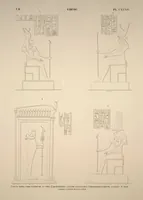 Picture 154 of 510 from Monuments de l'Égypte et de la Nubie, d'après les dessins exécutés sur les lieux sous la direction de Champollion-le-jeune, et les descriptions autographes qu'il en a rédigées; pub. sous les auspices de M. Guizot et de M. Thiers ... par une commission spéciale. Planches (1835), leaf 154