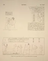 Picture 164 of 510 from Monuments de l'Égypte et de la Nubie, d'après les dessins exécutés sur les lieux sous la direction de Champollion-le-jeune, et les descriptions autographes qu'il en a rédigées; pub. sous les auspices de M. Guizot et de M. Thiers ... par une commission spéciale. Planches (1835), leaf 164