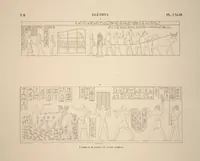 Picture 165 of 510 from Monuments de l'Égypte et de la Nubie, d'après les dessins exécutés sur les lieux sous la direction de Champollion-le-jeune, et les descriptions autographes qu'il en a rédigées; pub. sous les auspices de M. Guizot et de M. Thiers ... par une commission spéciale. Planches (1835), leaf 165