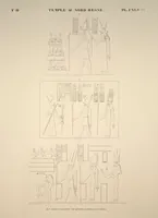 Picture 172 of 510 from Monuments de l'Égypte et de la Nubie, d'après les dessins exécutés sur les lieux sous la direction de Champollion-le-jeune, et les descriptions autographes qu'il en a rédigées; pub. sous les auspices de M. Guizot et de M. Thiers ... par une commission spéciale. Planches (1835), leaf 172